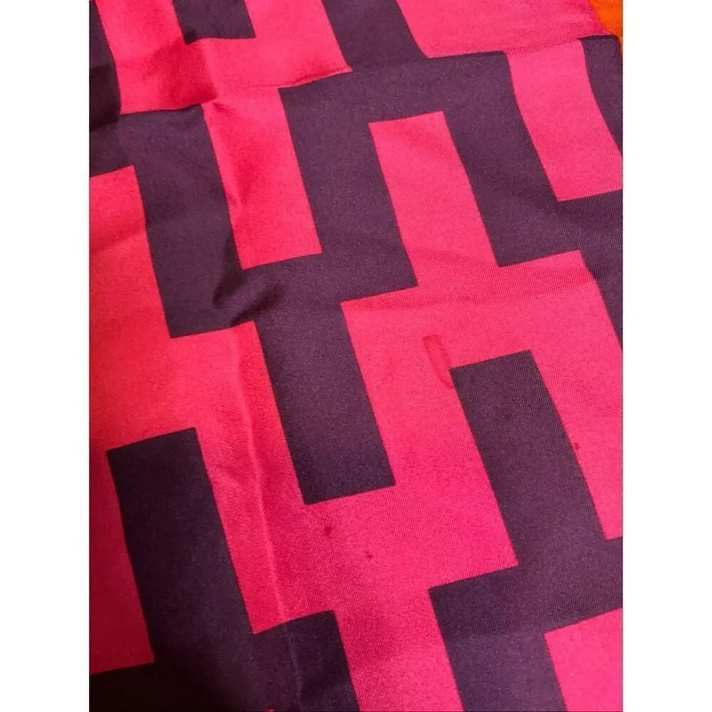 Jonathan Adler Silk Geometric Scarf